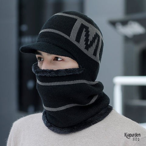 冬天只露漏眼睛的帽子男士冬季加厚加绒头套保暖防寒帽男女送外卖