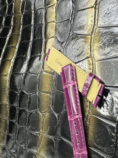 代用蓝气球兰气球鳄鱼皮表蓝28mm33mm36mm42mm