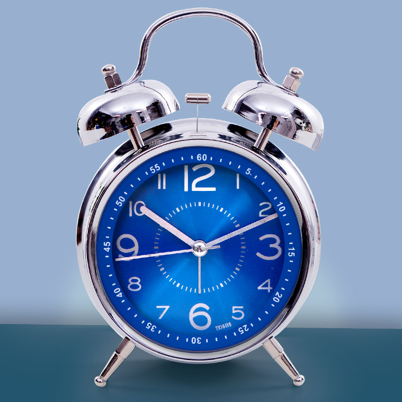 富达夜光学生用儿童时尚简约床头金属机械打铃静音闹钟夜灯创意钟,家居饰品,台钟/闹钟,淘宝优惠券,粉丝福利购,淘宝优惠卷