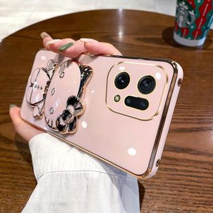 适用oppofindx5手机壳findx5pro保护oppo硅胶套5G全包防摔por带镜子fandx软壳find女x5支架oppox天玑版 oppofx