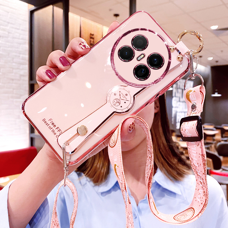 适用华为mate70air腕带斜挎绳壳