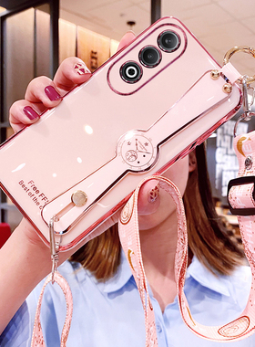 适用oppoK12手机壳oppo腕带K12plus保护硅胶套5g斜挎挂绳PJR110镜头全包PKS防摔opk软壳0pp0女125g新款可背带