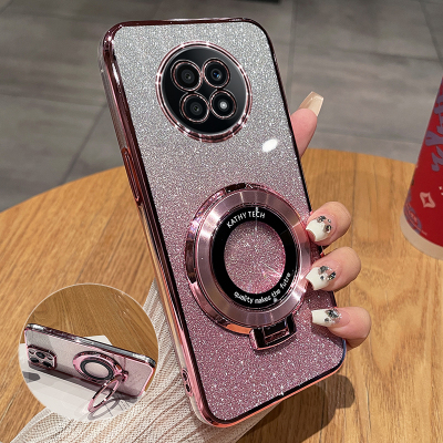 适用华为畅享20plus闪粉保护套