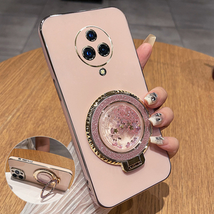 适用vivonex3手机壳nex3s保护vivo硅胶套vivonxe全包防摔vonex35g软壳5G女vovinex曲面屏新款s5g带支架3x流沙