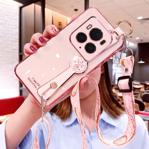 适用华为荣耀magic6至臻版手机壳mgaic6至尊腕带保护硅胶套BVL一AN20斜挎挂绳migc全包防摔软pro魔术女可背带