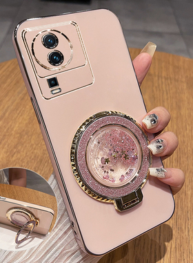 适用vivoiqooneo7se手机壳iqooneo7竞速版保护硅胶套iq00全包防摔vivo软壳iqneo爱酷女iqoo带支架neo流沙高级