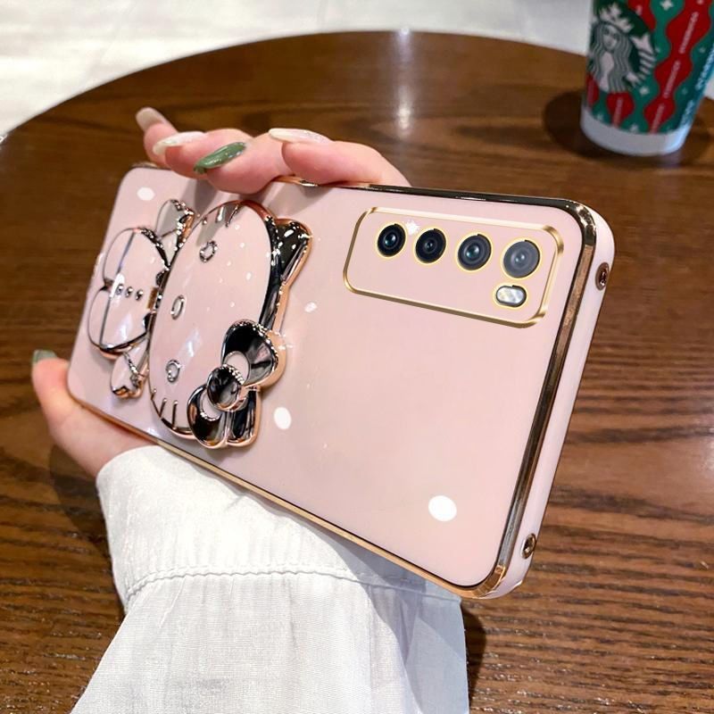 适用华为nova7手机壳n7pro保护nove7se硅胶套5G全包JEF一AN00防摔JER软壳nowa带镜子10女潮por可爱novo支架no