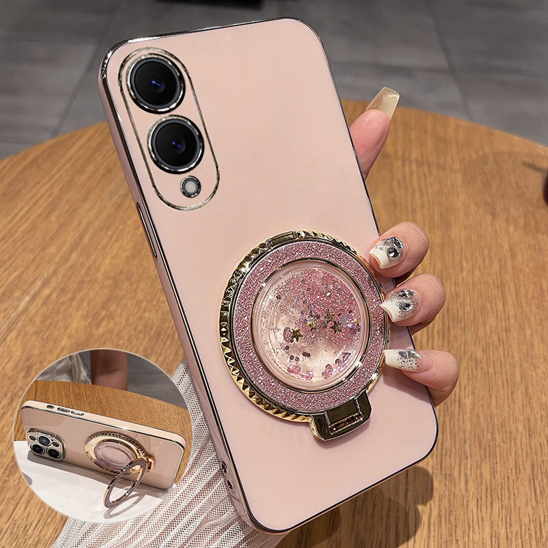 适用三星s25edge手机壳s25ultra保护硅胶套galaxys25u镜头全包防摔samsung软女加plus新款galaxy带支架流沙十