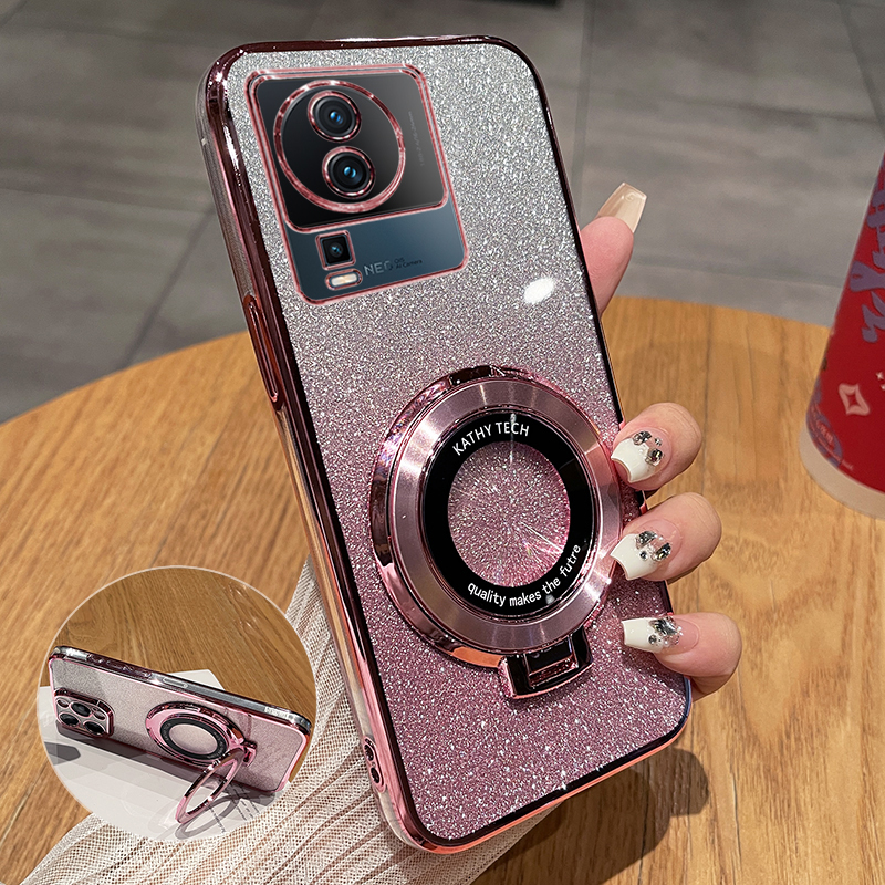 电镀透明◆同款支架◆孔位精准◆裸机手感