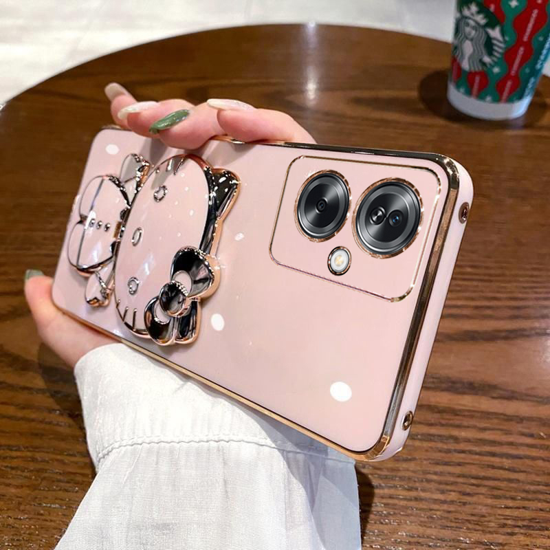OPPOA1s带镜子凯蒂猫保护套