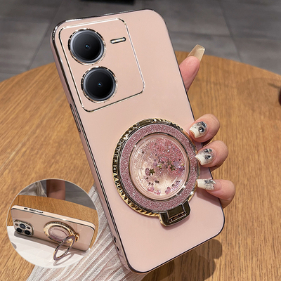 vivoiqooz8带流沙支架保护套