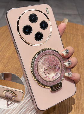 适用vivoX200手机壳vivo保护X200s硅胶套pro镜头全包promini防摔软vovix女mini新款por带支架迷你流沙高级感p