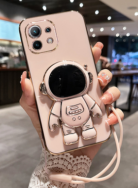 适用于小米11青春版手机壳mi11lite保护硅胶套5G全包防摔M2101K9C软壳m11男女潮牌十一外壳创意新款带支架ins