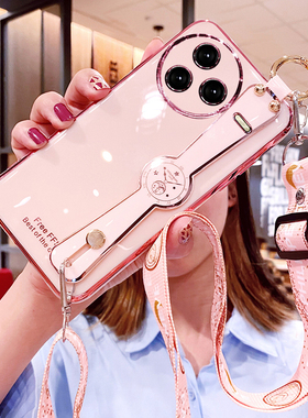 适用小米pocof7pro手机壳f7ultra腕带f6por保护f5硅胶套f4gt斜挎挂绳5g全包f6防摔软外壳女p可背带poco国际版