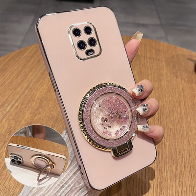 适用于红米10X手机壳小米10xpro保护redmi10x5G版硅胶套4G全包xpor防摔5G软x10pro女带支架新款钢化膜流沙ins