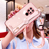 适用华为mate20pro手机壳meta20保护20X5G版 硅胶套mt20X腕带m20por斜挎挂绳LYA一AL00全包HMA防摔AN软壳EVR女