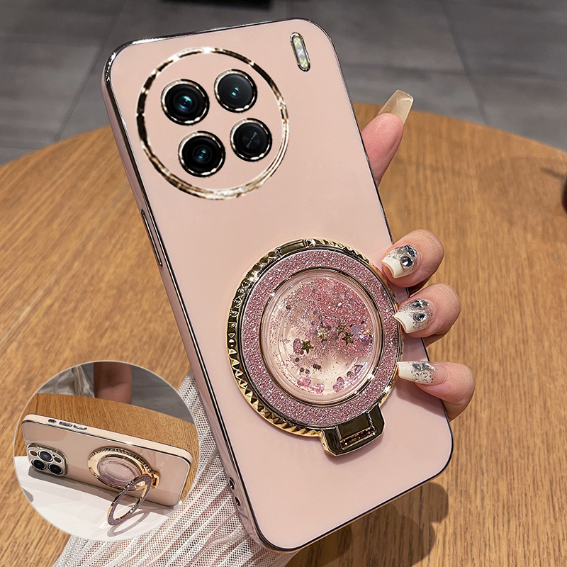 vivoX90/X90s带流沙支架保护套