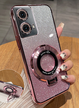 适用摩托罗拉S50neo手机壳motos50neo保护硅胶套全包防摔透明软壳noe超薄moto男女新款带支架联想可爱高级感