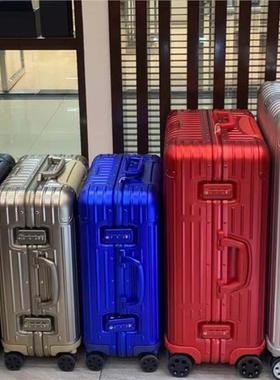 R家全铝镁合金行李箱德国金属20寸登机箱26original旅行箱行李箱
