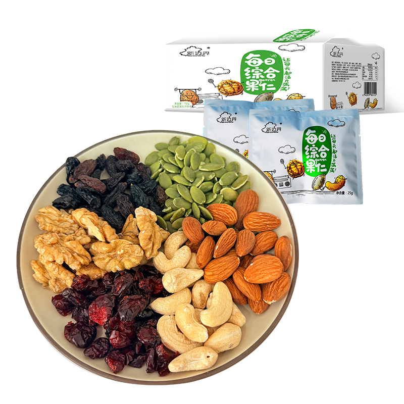 新边界混合孕妇750g干果大礼包