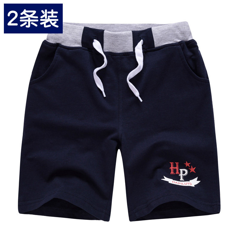 儿童休闲短裤男童2018夏季新款男童短裤外穿宽松夏薄款运动五分裤