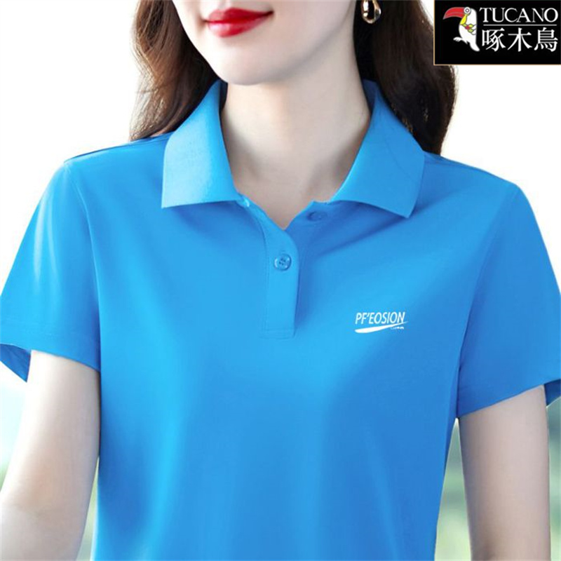 啄木鸟时髦中年妈妈装短袖上衣女