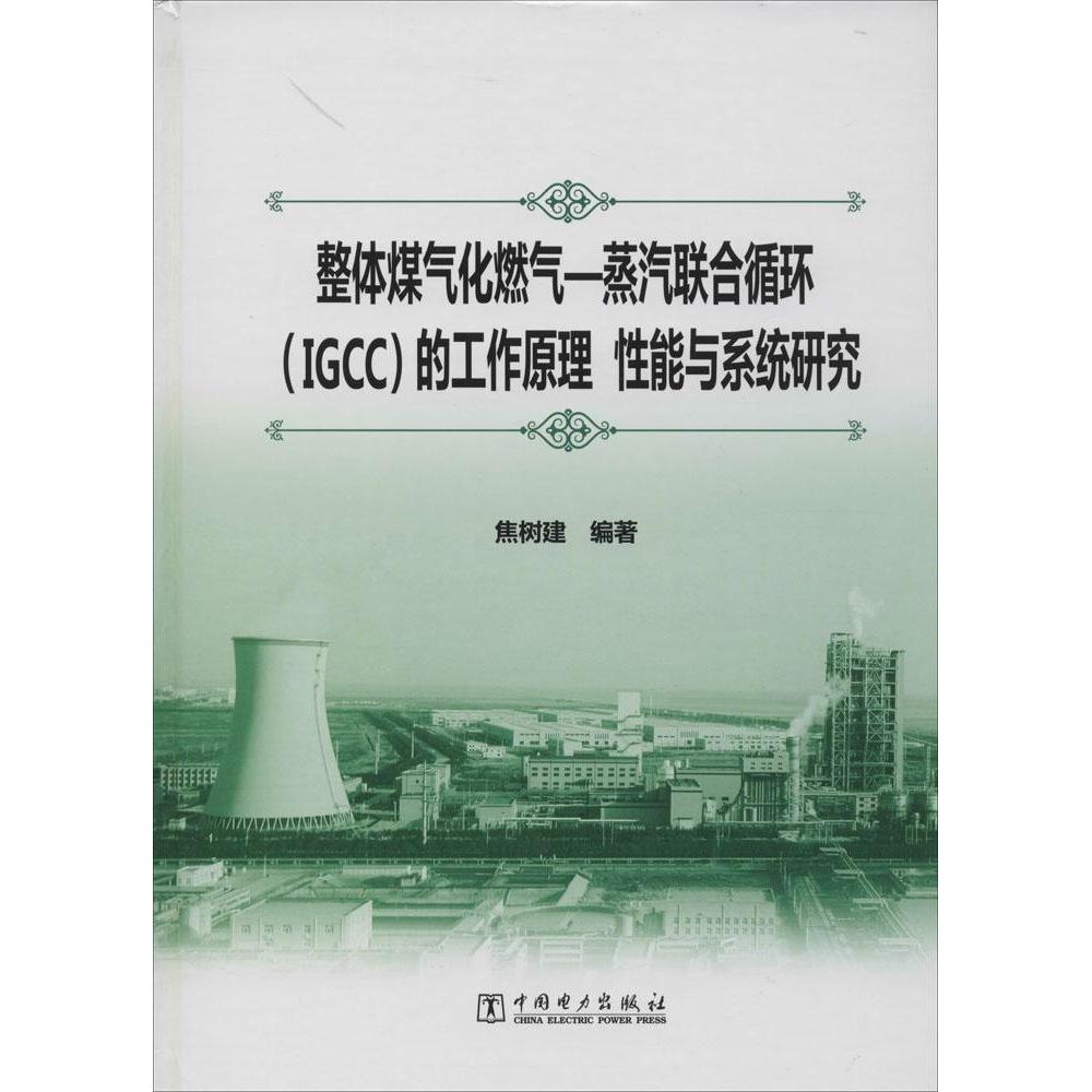 正版新书 整体煤气化燃气：蒸汽联合循环(IGCC)的工作原理、能与系统研究 9787512362048 中国电力出版社 XD