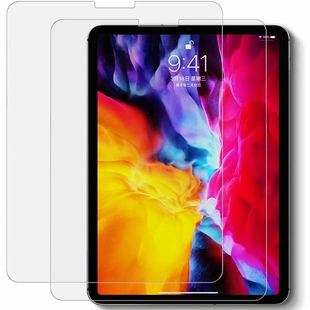 iPad Pro 11寸钢化膜10.5苹果12.9保护膜9.7适用mini6蓝光Air3膜10代ipad56789抗指纹防油10.2高清透明10.9