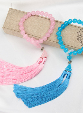 手链绕指柔手持手串流苏穗子