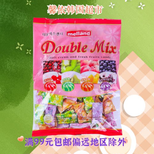 韩国水果味糖果喜糖硬糖melland
