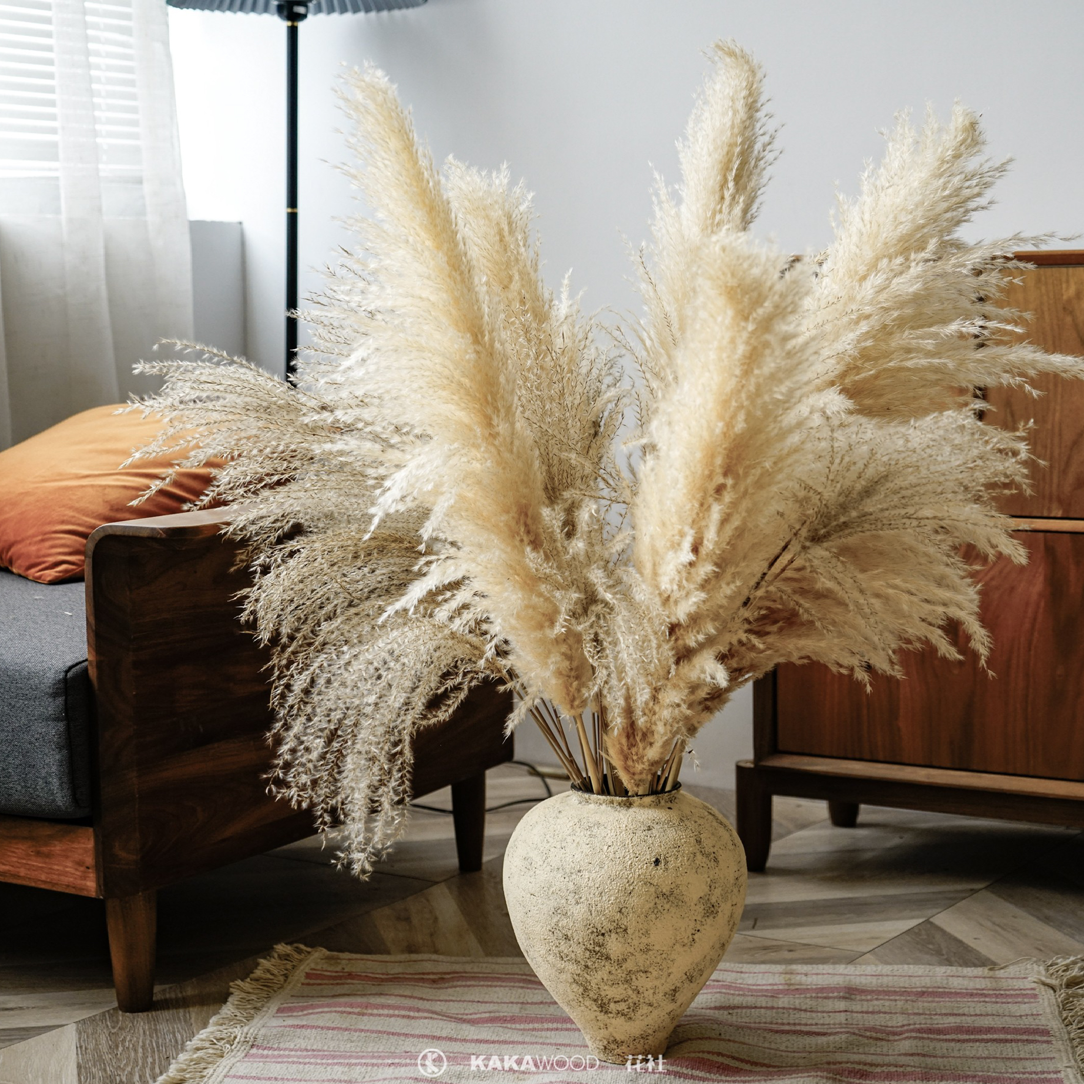 天然芦苇植物家居装饰