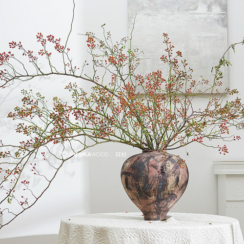 山归来植物树枝天然卧室客厅装饰