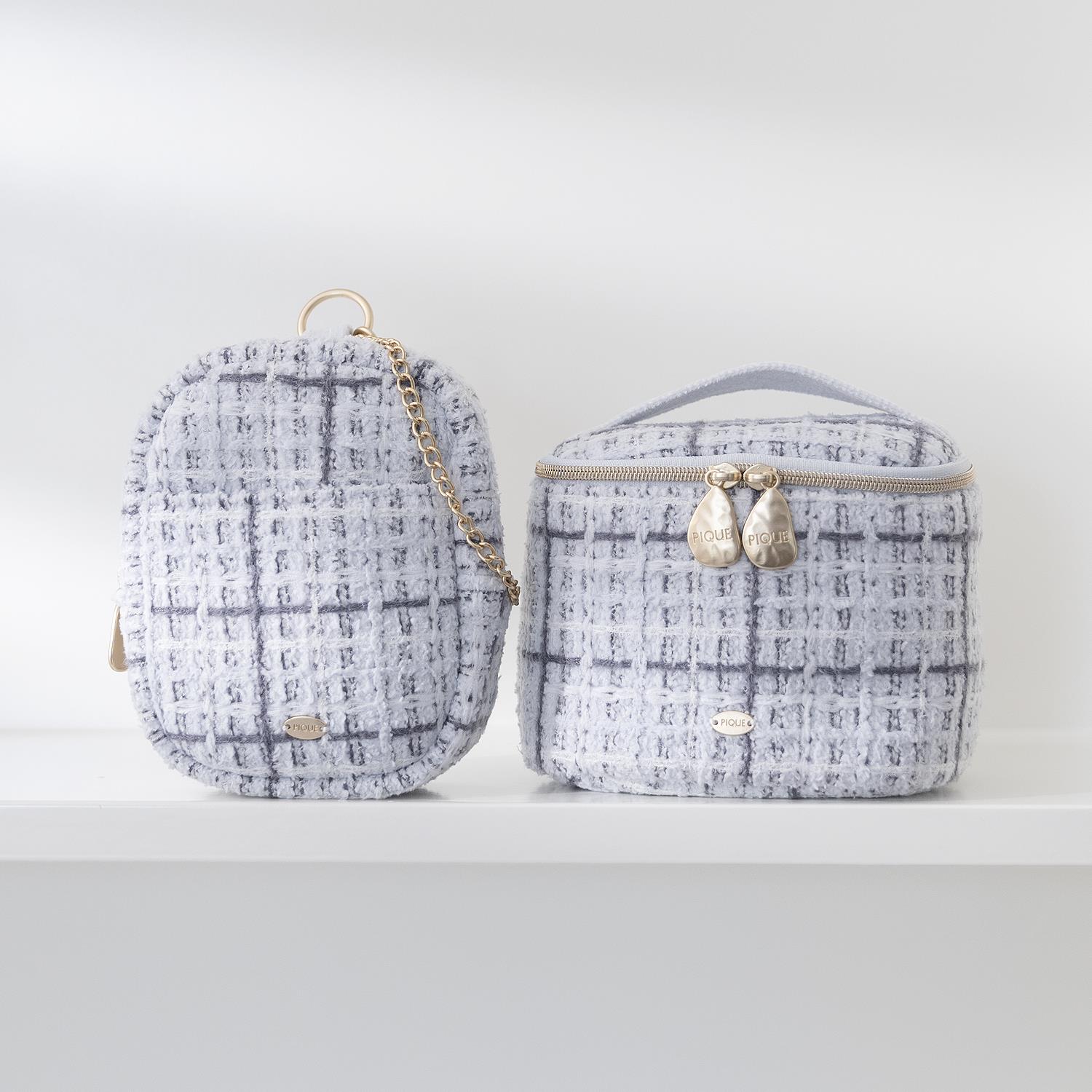 日本代购GP软绵绵羽毛绒化妆包