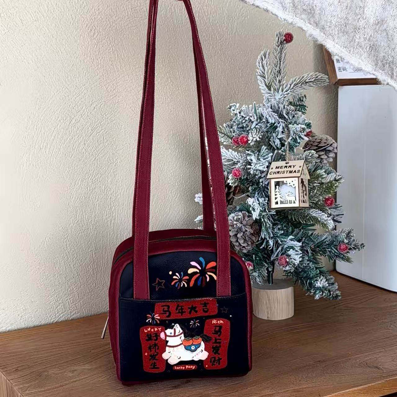 日本代购GP马上发财吐司包印花老钱风上班旅行单肩包时尚潮流气质,箱包皮具/热销女包/男包,单肩包,淘宝优惠券,粉丝福利购,淘宝优惠卷