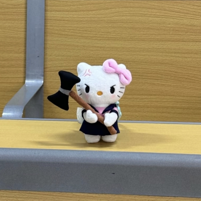 日本暴躁kitty包包挂件