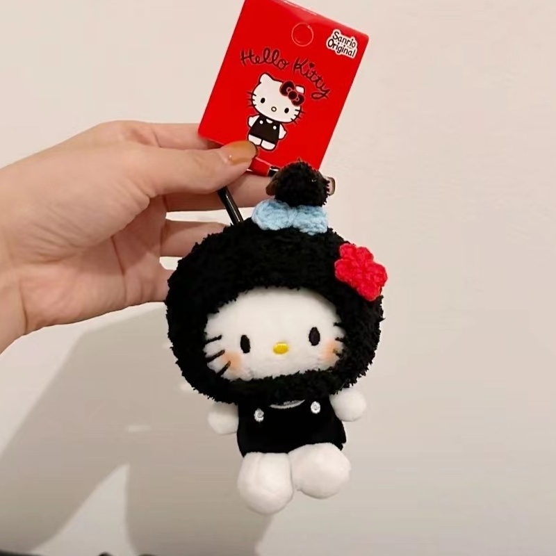 日本正版哈喽kitty小丸子挂件