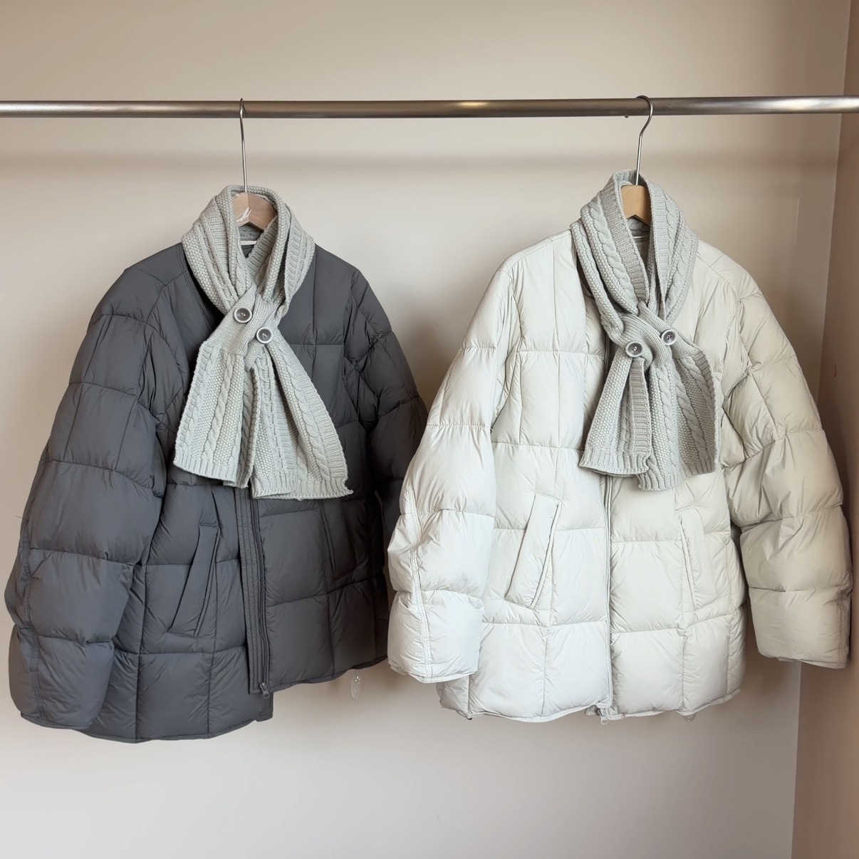 623# 649# 韩系泡芙90绒保暖羽绒服女冬季新款宽松百搭中长外套