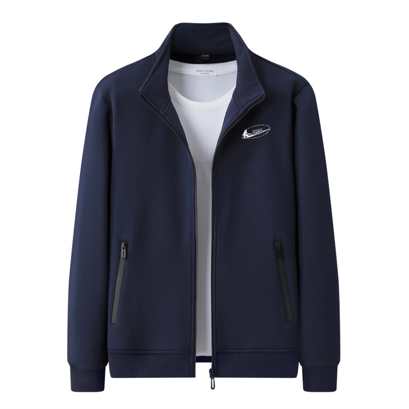 耐克顿卫衣开衫外套男士秋冬季新款加绒加厚保暖运动休闲中年衣服