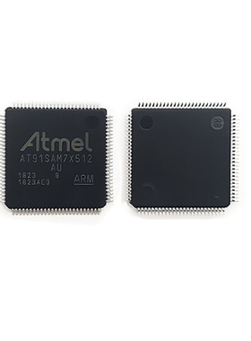 AT91SAM7X512B-AU 封装QFP100 微控制器芯片