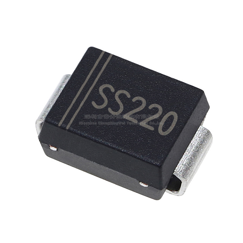 SMB贴片肖特基二极管 SS22/SS24/SS26/SS210/SS220 2A DO-214AA