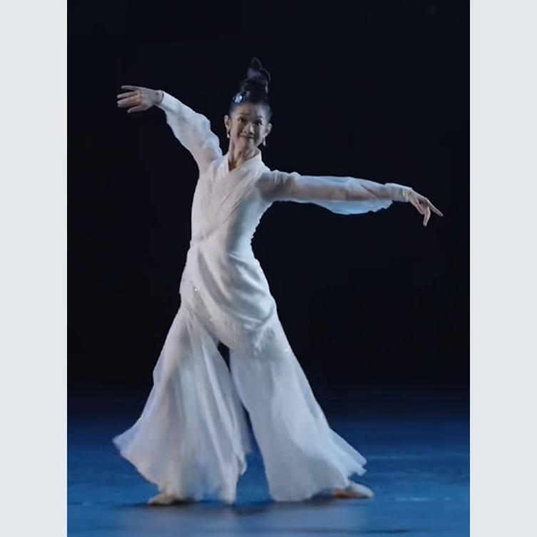 桃李杯剧目艺考表演服云中君飘逸舞蹈服古典舞独舞演出服大摆裙裤