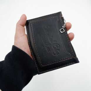 复古 零钱包美式 茶芯美国霍尔文horween cxl卡包钱包