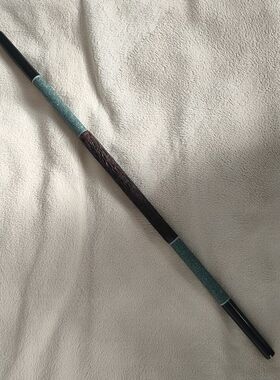 36CM紫藤五节小鸟杠嘴沙桥站棍直径1cm