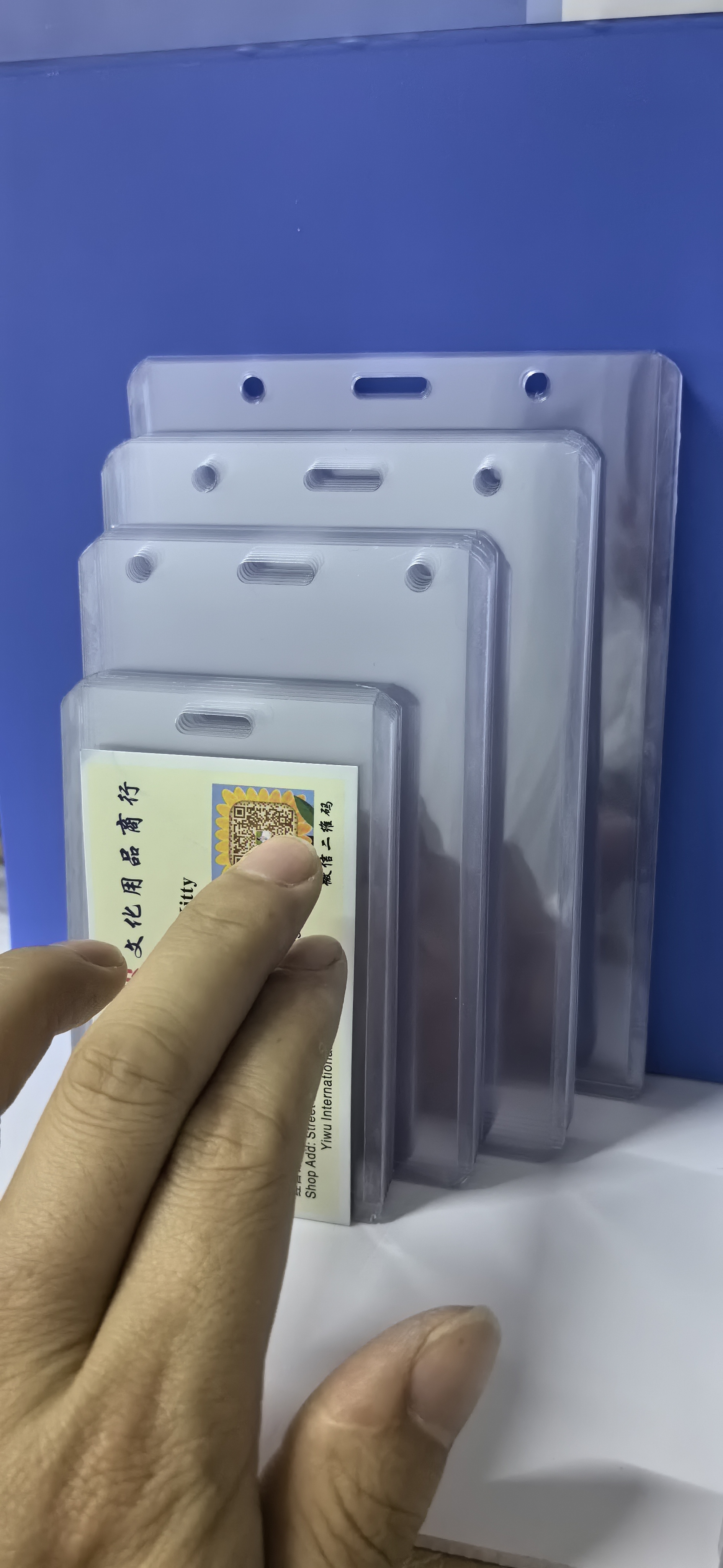 身证保护套带绳透明防水卡套银行带挂绳二维码挂牌厂牌校园卡保护