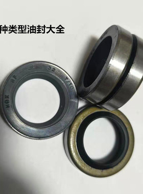 钢厂专用NQK油封SF20*32*7/10 外骨架不锈钢油封防尘SC/TB油封DKB