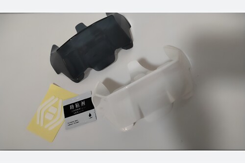 摩托车头盔尾翼RX7X尾翼粘贴式VZ-RAM DF-X2 RX7V头盔尾翼