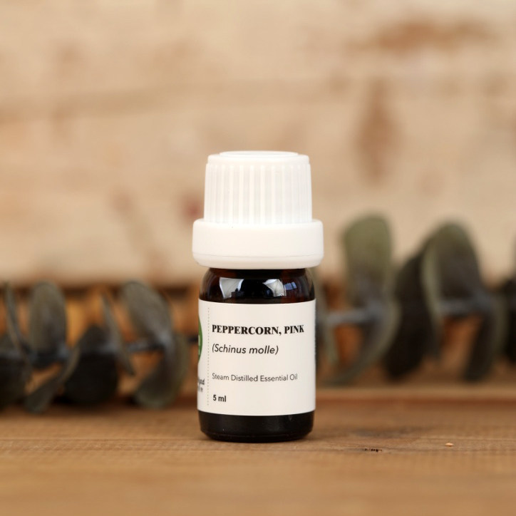 eden野生粉红胡椒单方精油5ml加州胡椒促进循环激励香薰机手作diy