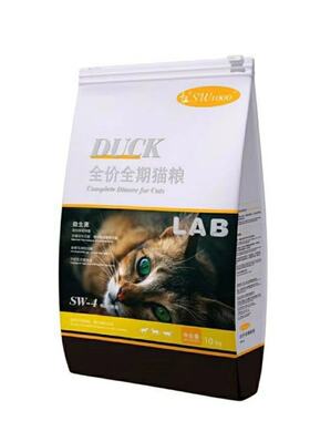 LAB千溢猫粮sw-4全价全期猫粮成猫幼猫益生菌猫咪主粮宠物美毛粮
