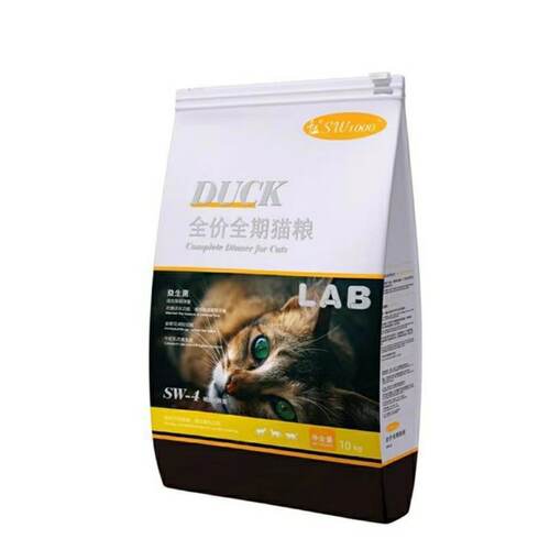 LAB千溢猫粮sw-4全价全期猫粮成猫幼猫益生菌猫咪主粮宠物美毛粮