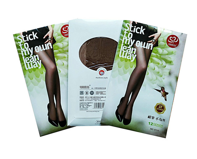 处理圆梦12D女士丝袜 经典包芯丝耐穿不勾丝高弹舒适连裤袜 6115